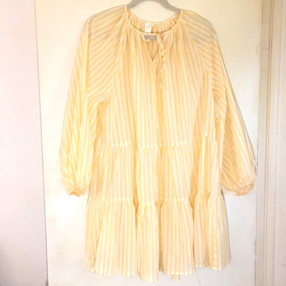 H&M Dresses & Skirts - TROPICAL COTTON DRESS